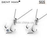 Wholesale Feather Charms Stainless Steel Charms Gold Anchor Pendants thumbnail-6