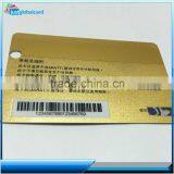 13.56Mhz Contactless Low Cost Customized S50 Chip Inkjet Printable Rfid Proximity Card With Gold Stamping