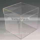 Clear perspex container with lid