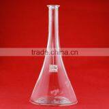 Beautifui Heterogenic Glass Bottle Clear Glass Bottle Oblique Body Glass Bottle thumbnail-1