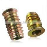 Color Furniture Nut,recessed Insert Nut