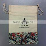 Organic Cotton Drawstring Bags/cotton Fabric Bag thumbnail-2