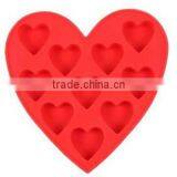 Custom Shape Silicone Ice Cube Tray Chocolate Muffin Mold FDA LFGB