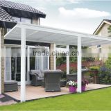 10 Foot Wide White Patio Cover