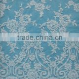 Beautiful Elsa Snowflake Tulle Fabric For Wedding Dress lace