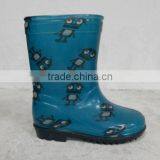 2014 Blue Kids Cheap PVC Shoes, Kids Boots