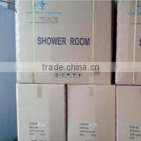 900*900*1950 mm Square Hinge Tempered Glass Shower Enclosure With ABS Shower Tray thumbnail-4