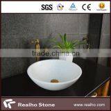 White Natural Stone Sink Bathroom Furnitures With Competitive Price thumbnail-1