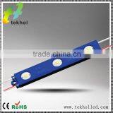 Good Durability 3 Leds 2835SMD Injection Module With Lens