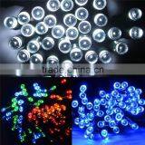 50/100/200 LED Solar invisible String Lights for color changing outdoor christmas led string lights