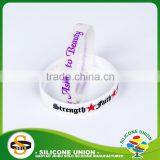 Cheap Custom Color Silicone Bracelet Color Silicone Bracelet thumbnail-2