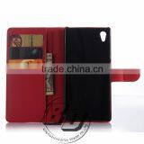 Wholesale Popular Flip Wallet PU Leather Case With Card Slots For Sony Xperia Z5 Premium Luxury Case Mobile Phone Case Cover thumbnail-6