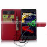 Ultra High Quality Flip PU Leather Wallet Magnetic Case With Card Holder For Lenovo P70 Factory Price thumbnail-2