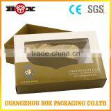 Gift Box 13.5*13.5*6.3 cm Belt Lining Display Box Black Packing Square Paper Box Good Quality thumbnail-2