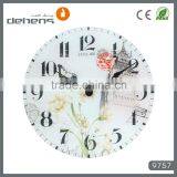 Wall Glass Painting Clock thumbnail-2