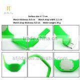 China Wholesale Custom Silicon Led Watch With Colorful Lights Iron Samurai Watch thumbnail-1