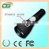 Newly Design 2.2Ah Battery Capacity Digital Video Flashlight