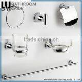 Latest Styles & Innovations ZInc Alloy Chrome Finishing Wall-Mounted Bathroom Accessories Set thumbnail-1
