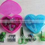 Scissor Tape and Stapler Set Heart Shape Stationery Set for Kids thumbnail-1
