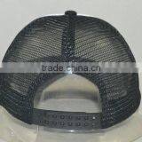 Guangzhou Hat Factory Professional Custom / 100% Polyester Fiber/white and Black/LOGO Printing/sponge Trucker Hats thumbnail-3