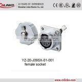 Made in China 9 Pin Stage Lighting Male Cable Connector Waterproof Electric Connector IP67 Metal Quick Connector thumbnail-4