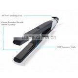 Factory Household Electric Professional Hot Selling Hair Straightener Jet Black thumbnail-2