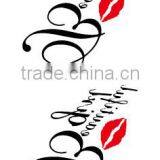 2016 Non-toxic Body Art Custom Flash Temporary Tattoo Sticker thumbnail-4
