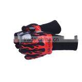 Shanhai Best Price 100% Cotton Lining Aramid Fiber Custom Silicone 932F Kitchen Gloves Heat Resistant thumbnail-5