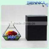 Ring Box Engagement Preserved FlowerJewelry Display Storage Foldable