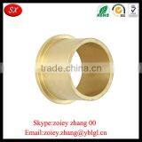 China Manufacture CNC Turned Small Tolerance Brass Sleeve Bushing thumbnail-4