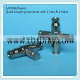 1/4" (6.35mm)High Pressure Mist/fog Nozzle Holder With 1hole,2hole or Without Hole thumbnail-3