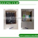 the Toggling Machine Clip Use in Tannery Industry