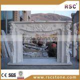 Modern Marble Stone Imitation Fireplace thumbnail-1