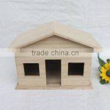Small Decrational Wooden House for Birds thumbnail-3