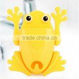 N193 Wall Mounted Bathroom Kids Toothbrush Cup Lovely Plastic Toothbrush Holder thumbnail-1