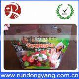 Printed Plastic Zip Lock Fruit Bag With Handle thumbnail-4