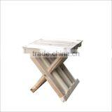 High Quality Best Selling Eco Friendly Natural Wood Stool From Viet Nam thumbnail-1