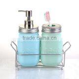 Glass Mason Jar With Dispenser thumbnail-3