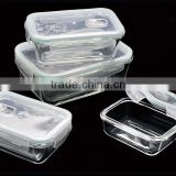 Pyrex Container with Airtight Lid, Rectangular Box, 1040ml