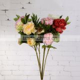 102cm artificial peony flowers,single flowers peony for home and office decoration