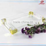 Handmade Acrylic Holder Fruit Tray/serving Tray Wood thumbnail-2