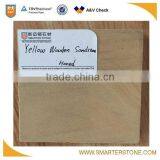 Honed Finished Yellow Golden Sandstone Stone for Wall Cladding thumbnail-1