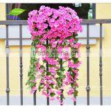 GNW FLV05 Artificial Hanging Flower Vine Wholesale for Wall Planter Decoration thumbnail-1
