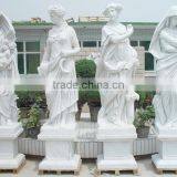 Life Size Garden Sculpture Four Seasons Marble Statues for Sale thumbnail-1