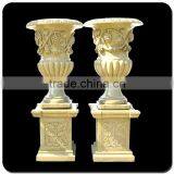 Natural Stone Flower Pot Giant Garden Pots for Sale thumbnail-2