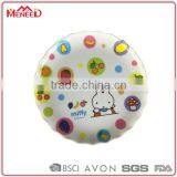 Unbreakable Little White Rabbit Cute Design Cheap Round Pla Plastic Plate thumbnail-1