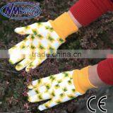 NMSAFETY Ladies Gardening Glove Jersey Liner Working Glove/safety Glove