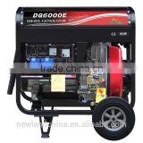 4.6kW Air-cooled Open Frame Diesel Generator Manual or Electric Start thumbnail-1