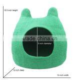Cats House Handmade Cat Bed Natural Wool Felt Comfy Cave for All Cats and Small Dogs Machine Washable thumbnail-3