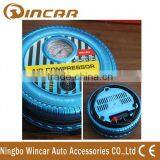 Round 12V 260PSI Mini Air Compressor With Pressure Gauge thumbnail-2